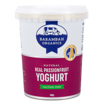 Barambah Organics Real Passionfruit Yoghurt
