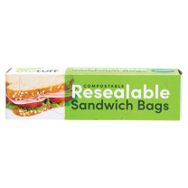 BioTuff Resealable Sandwich Bags