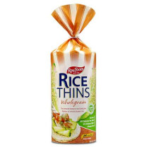 Real Foods Rice Thins Wholegrain