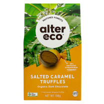 Alter Eco Salted Caramel Truffles Chocolate