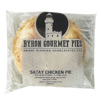 Byron Gourmet Pies Satay Chicken Pie Bulk Buy