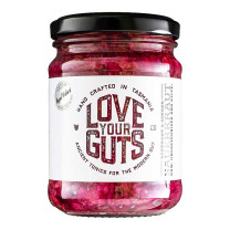 Love Your Guts Co Sauerkraut - Beetroot and Ginger