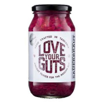 Love Your Guts Co Sauerkraut - Beetroot and Ginger