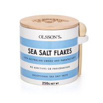 Olsson's Sea Salt Flakes Stoneware Jar