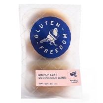 Gluten Freedom Simply Soft Sourdough Buns - Frozen