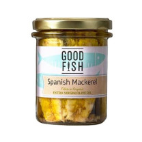 Good Fish Spanish Mackerel in Extra Virgin Organic Olive Oil JAR
