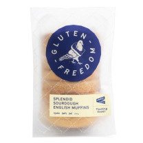 Gluten Freedom Splendid Sourdough English Muffins - Frozen