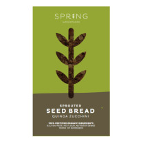 Spring Wholefoods Sprouted Seed Bread Quinoa Zucchini