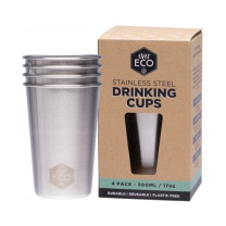Ever Eco Stainless Steel Drinking Cups<br>