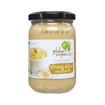 Global Organics Mustard Strong Dijon Organic