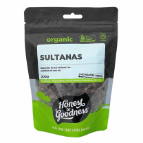 Honest to Goodness Organic Sultanas
