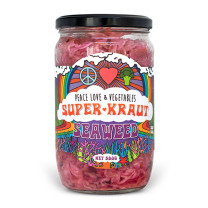 Peace Love and Vegetables Tasmanian Seaweed SuperKraut