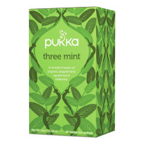 Pukka Three Mint Tea Bags