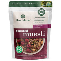 Brookfarm Toasted Macadamia Muesli with Cranberry