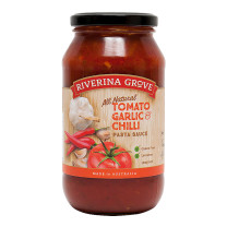 Riverina Grove Tomato Garlic Chili Pasta Sauce