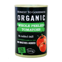 Honest to Goodness Tomatoes Whole Peeled