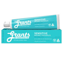 Grants Toothpaste Sensitive with Xylitol and Mint Fluoride Free