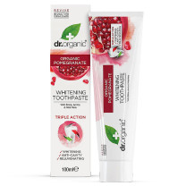 Dr Organic Toothpaste Whitening Organic Pomegranate