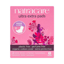 Natracare Ultra Pads Long - Wings