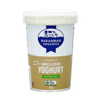 Barambah Organics Vanilla Bean and Cinnamon Yoghurt