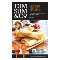 Dim Sum and Co. Vege Spring Rolls