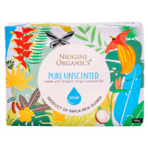 Niugini Organics Virgin Coconut Oil Pure Unscented Soap