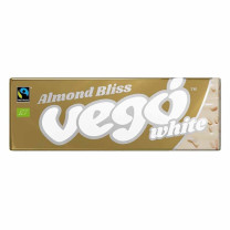 Vego White Chocolate Bar Almond Bliss - Clearance