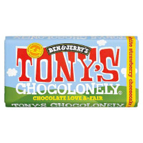 Tony's Chocolonely White Strawberry Cheesecake