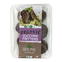 Bite Me Fine Foods Organic Zucchini Fritters